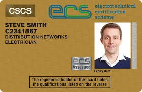 Distribution Networks Electrician ECS Card